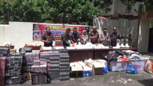 Kejari Jember Musnahkan Barang Bukti Kejahatan Sepanjang 2025