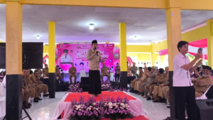 SAFARI RAMADAN, BUPATI JEMBER SAPA KADER POSYANDU KALISAT